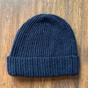 H&M Divided Navy Beanie (free w/ purchase)